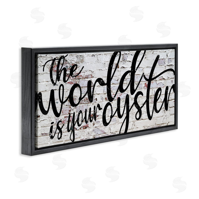 Fearfully Made Creations | World Is Your Oyster on Brick