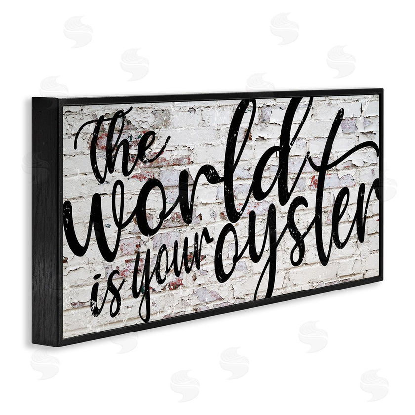 Fearfully Made Creations | World Is Your Oyster on Brick