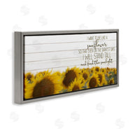 Kim Allen | Like A Sunflower Inspiring Word Design