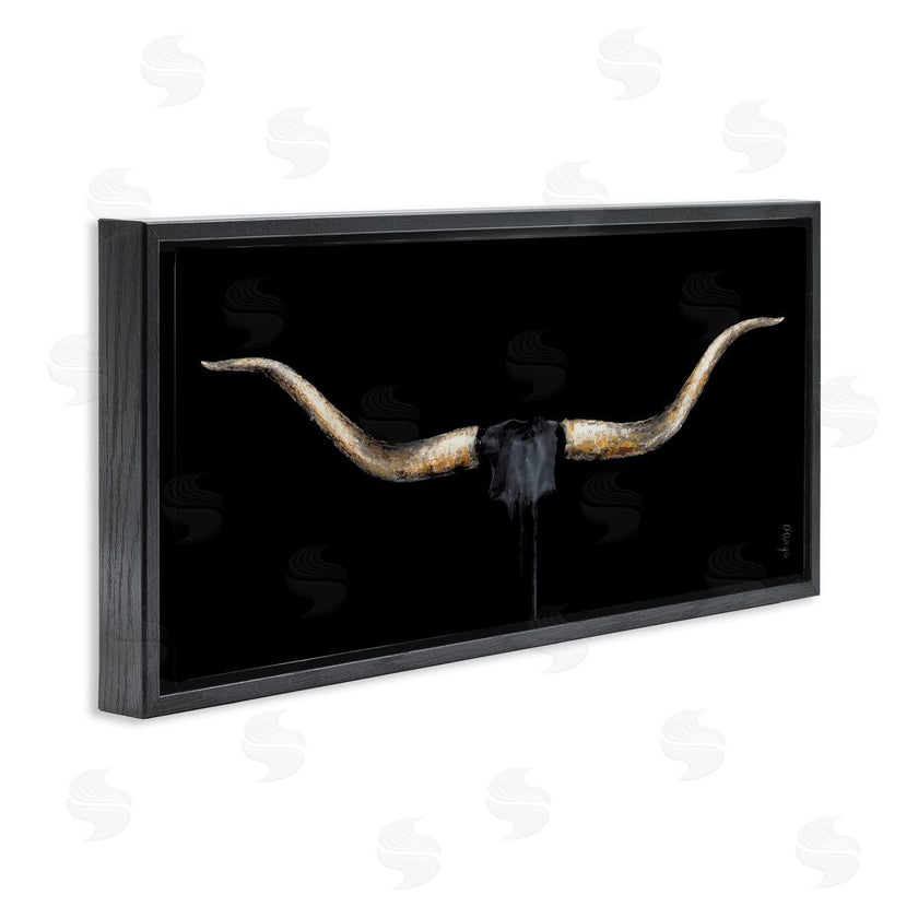 Dina D'Argo | Bull Horns Shadow Animal Painting