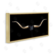 Dina D'Argo | Bull Horns Shadow Animal Painting