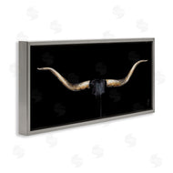 Dina D'Argo | Bull Horns Shadow Animal Painting