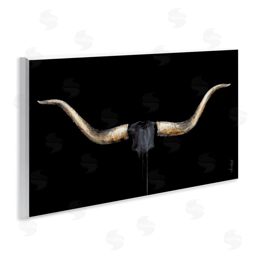 Dina D'Argo | Bull Horns Shadow Animal Painting
