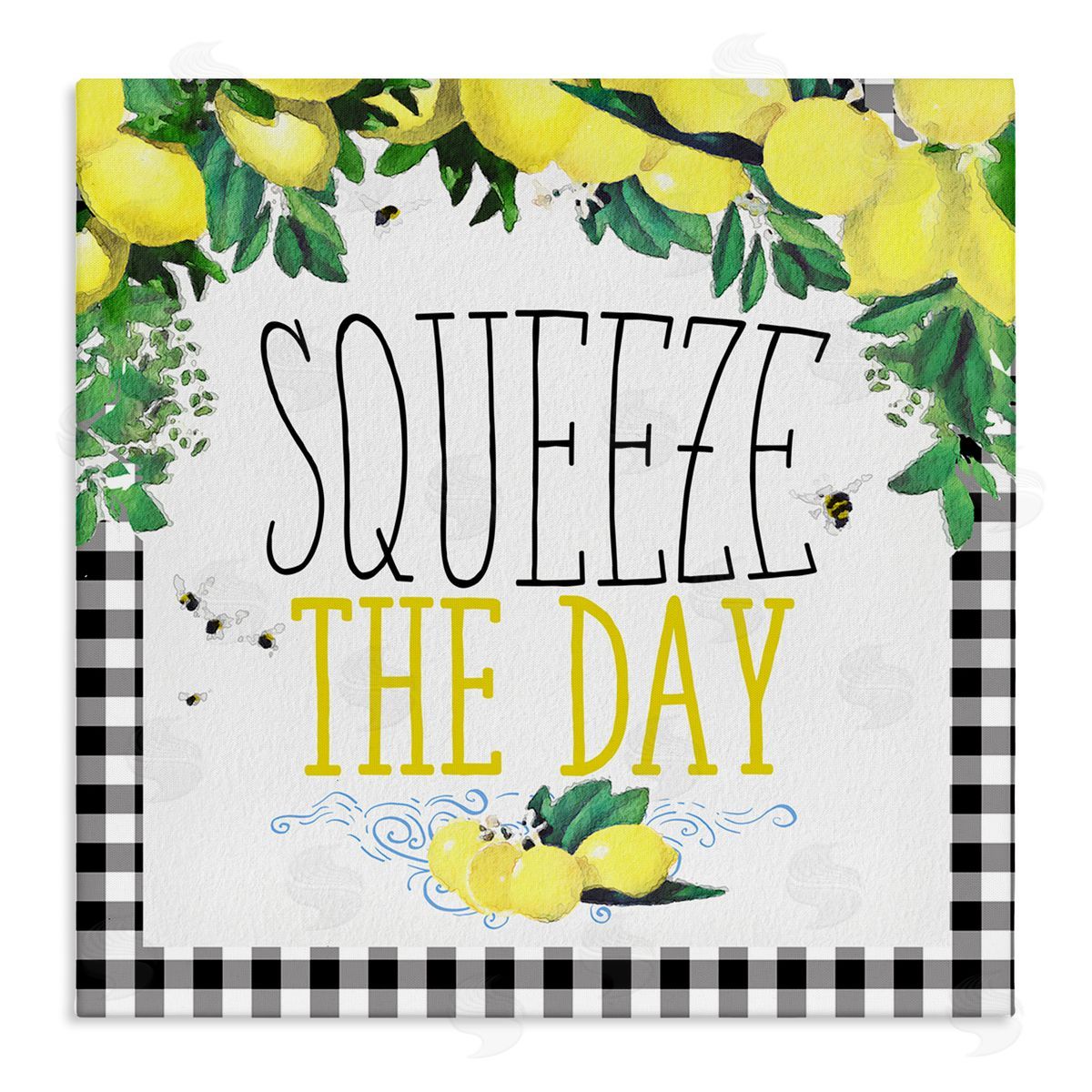 Squeeze The Day Kitchen Canvas Wall Art, Home Decor by The Saturday Evening Post