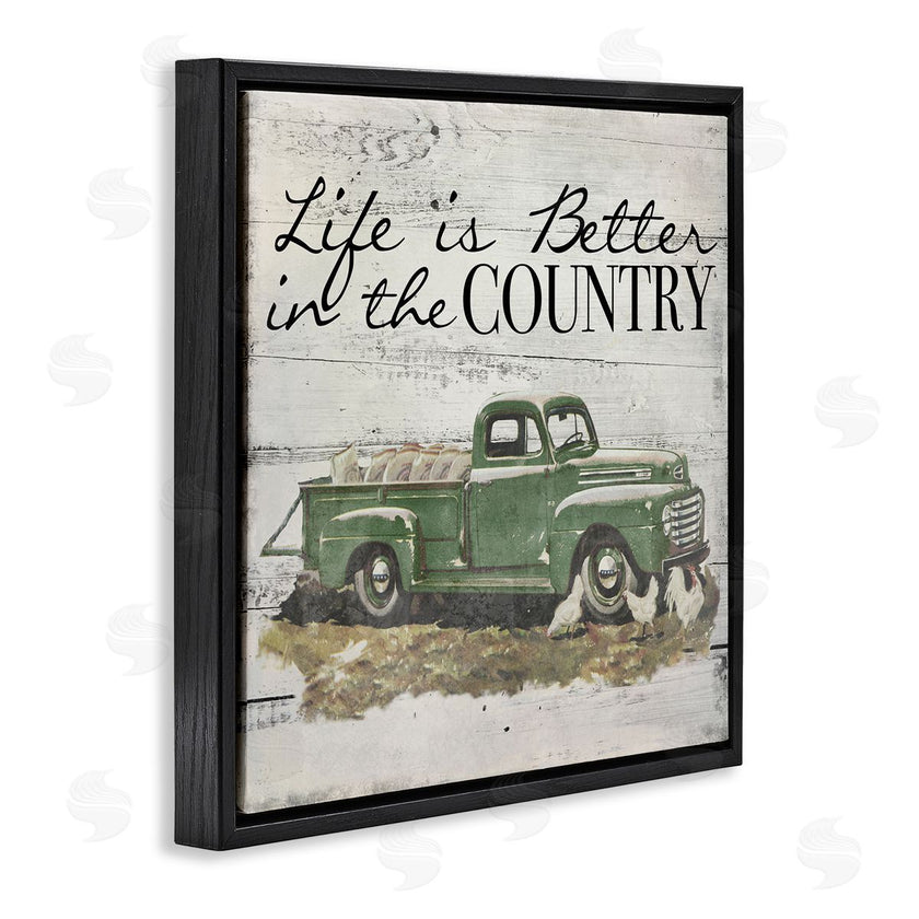 The Saturday Evening Post | Better In Country Green Truck