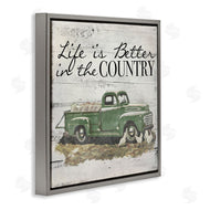 The Saturday Evening Post | Better In Country Green Truck