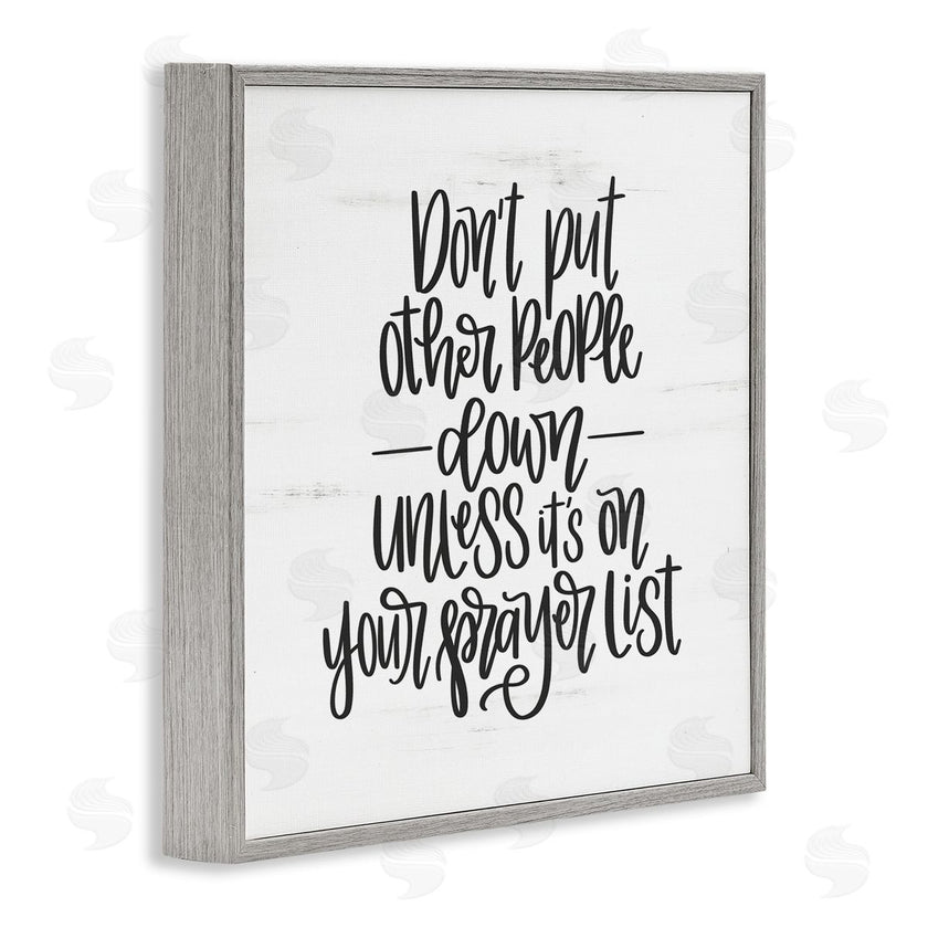 Imperfect Dust | Don't Put Others Down Inspirational