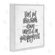 Imperfect Dust | Don't Put Others Down Inspirational