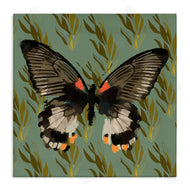 Karen Dreyfus | Butterfly On Gold Pattern