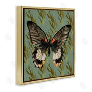 Karen Dreyfus | Butterfly On Gold Pattern