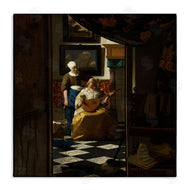 Johannes Vermeer | The Love Letter 1669
