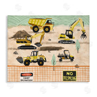 Ziwei Li | Construction Vehicles Painting