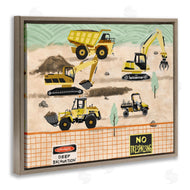 Ziwei Li | Construction Vehicles Painting