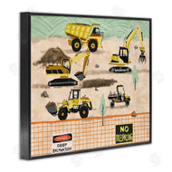 Ziwei Li | Construction Vehicles Painting