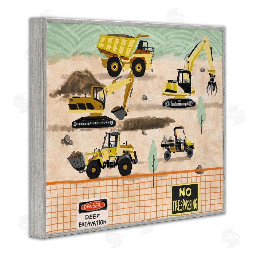 Ziwei Li | Construction Vehicles Painting