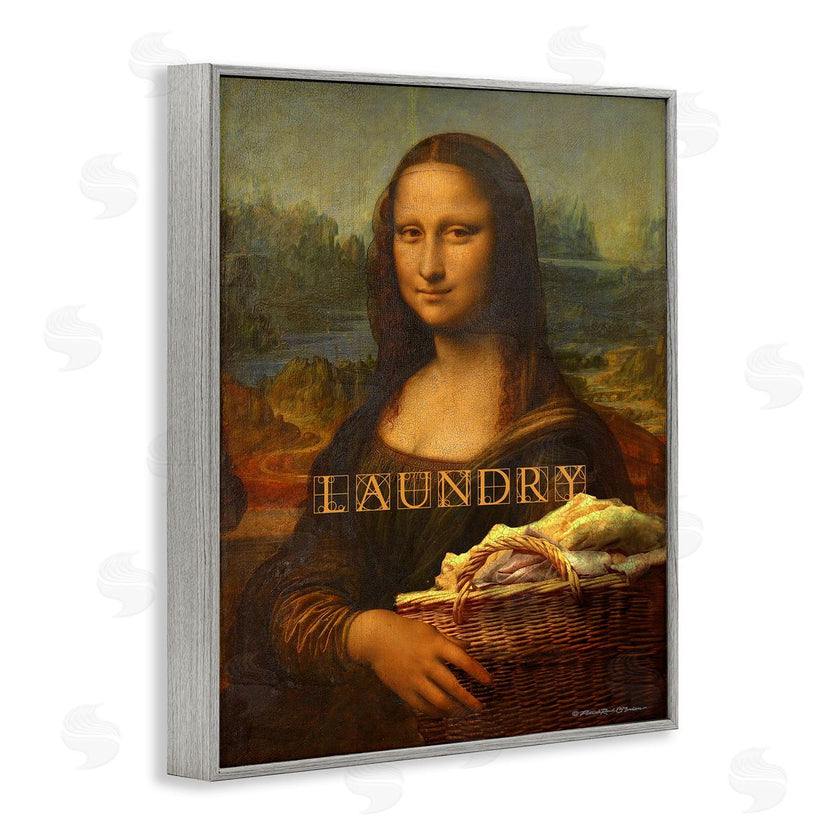 Patrick Reid O'Brien | Mona Lisa Laundry Funny