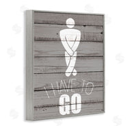 Kim Allen | Men's Room Have To Go
