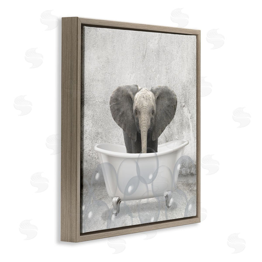 Kim Allen | Baby Elephant Bath Time
