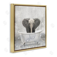 Kim Allen | Baby Elephant Bath Time