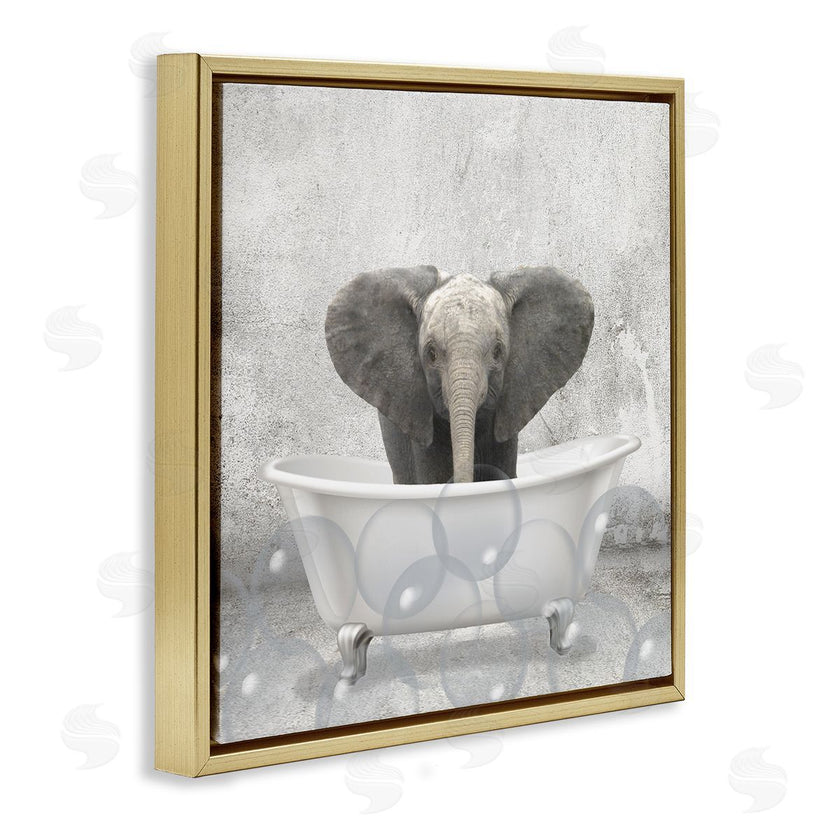 Kim Allen | Baby Elephant Bath Time