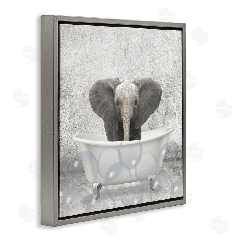 Kim Allen | Baby Elephant Bath Time