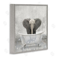 Kim Allen | Baby Elephant Bath Time