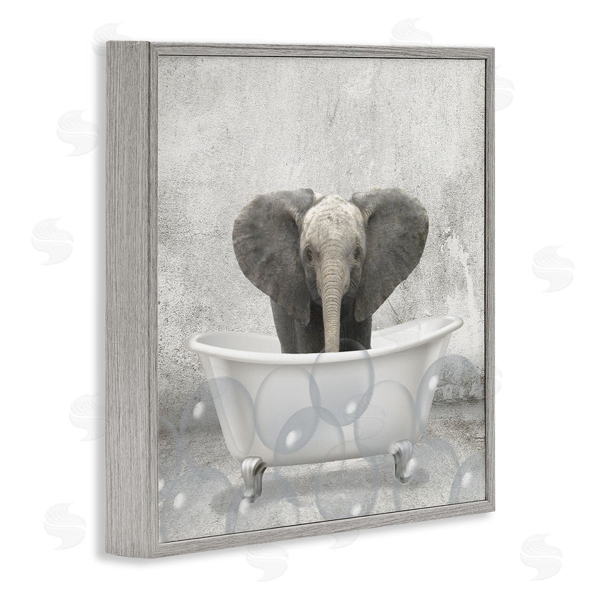 Kim Allen | Baby Elephant Bath Time