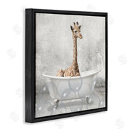 Kim Allen | Baby Giraffe Bath Time