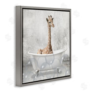 Kim Allen | Baby Giraffe Bath Time