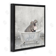 Kim Allen | Baby Hippo Bath Time