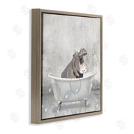 Kim Allen | Baby Hippo Bath Time