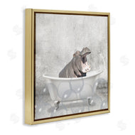 Kim Allen | Baby Hippo Bath Time