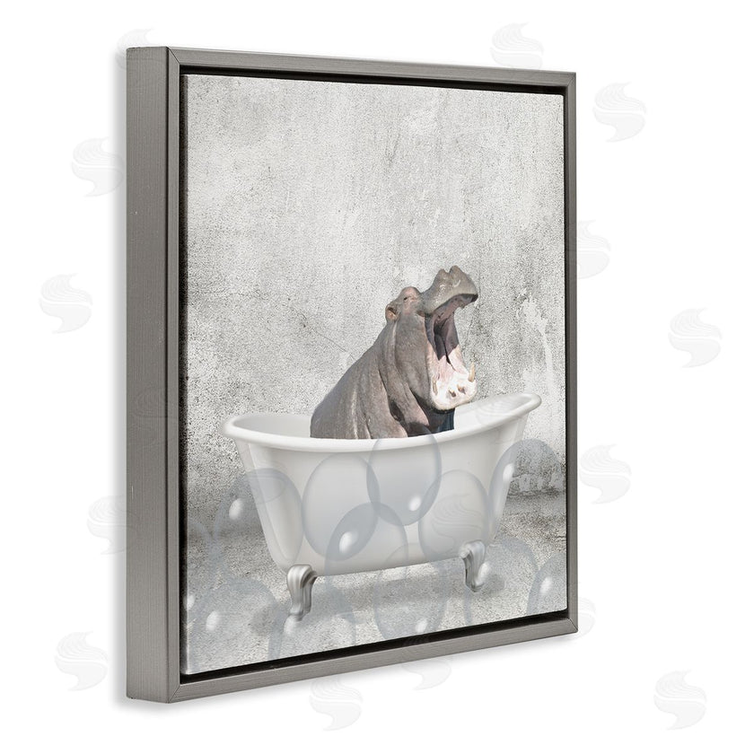 Kim Allen | Baby Hippo Bath Time