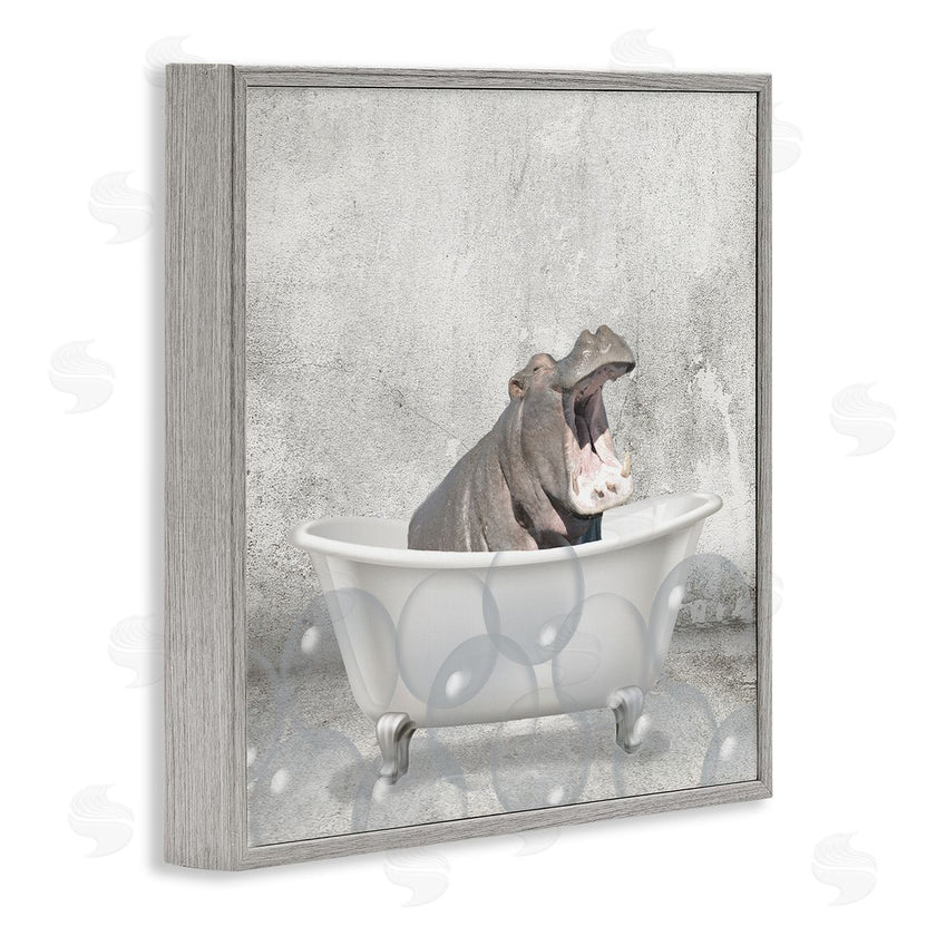 Kim Allen | Baby Hippo Bath Time