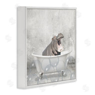 Kim Allen | Baby Hippo Bath Time