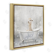 Kim Allen | Baby Llama Bath Time