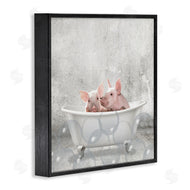 Kim Allen | Baby Piglets Bath Time