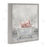 Kim Allen | Baby Piglets Bath Time