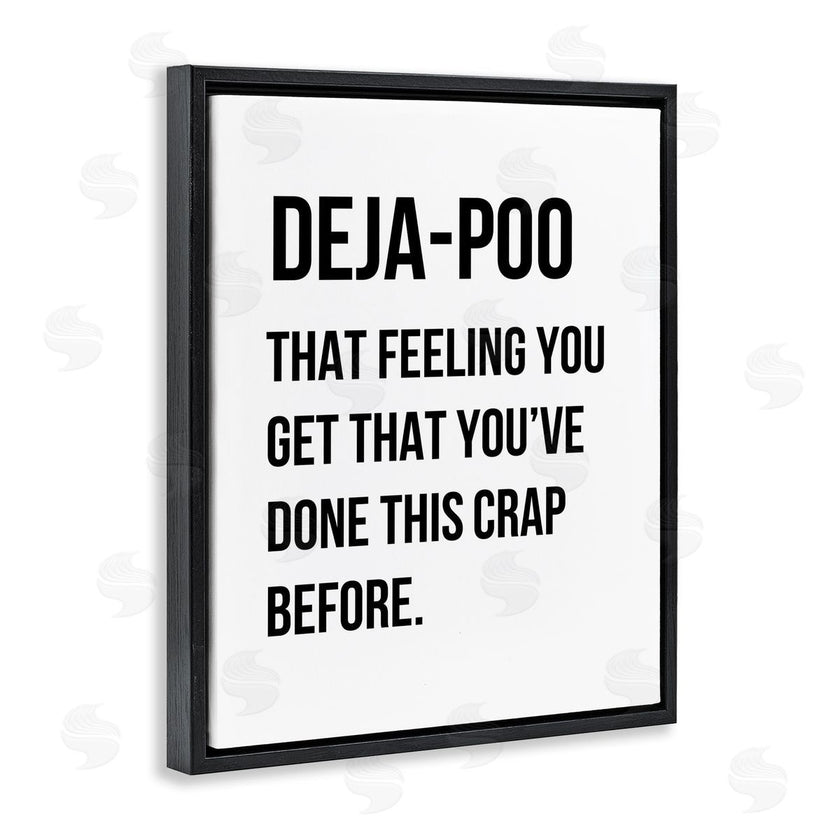 Leah Straatsma | Deja Poo Funny Bathroom
