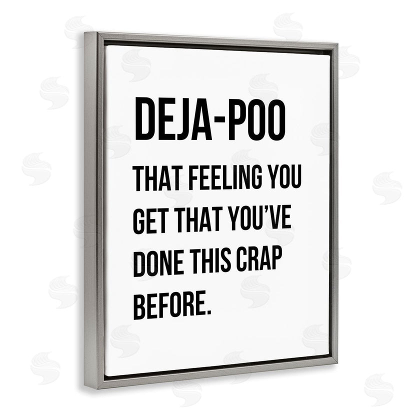 Leah Straatsma | Deja Poo Funny Bathroom