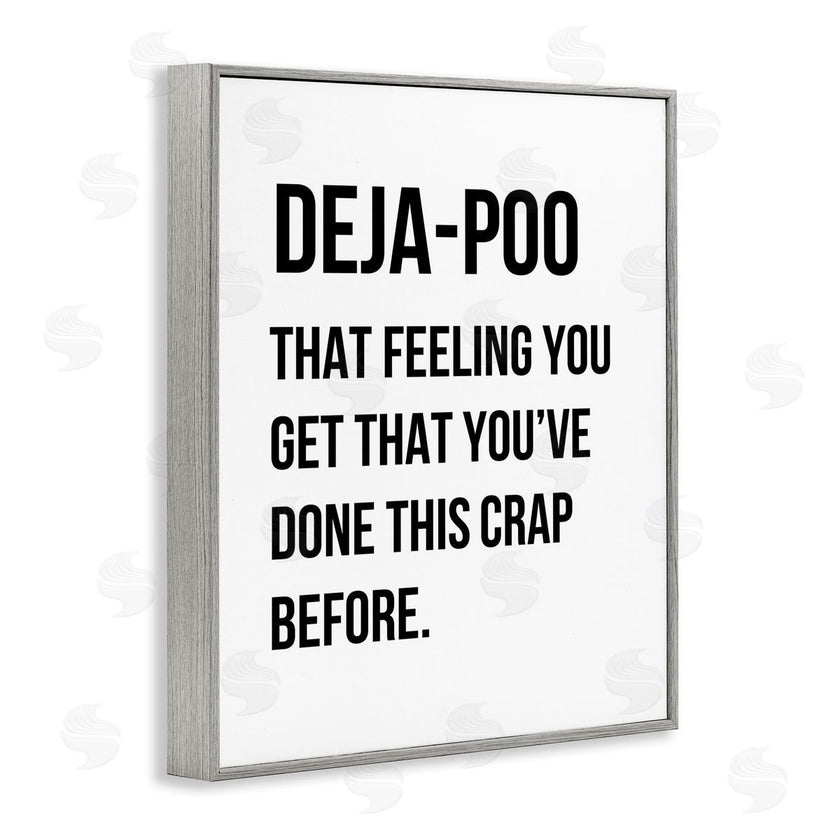 Leah Straatsma | Deja Poo Funny Bathroom
