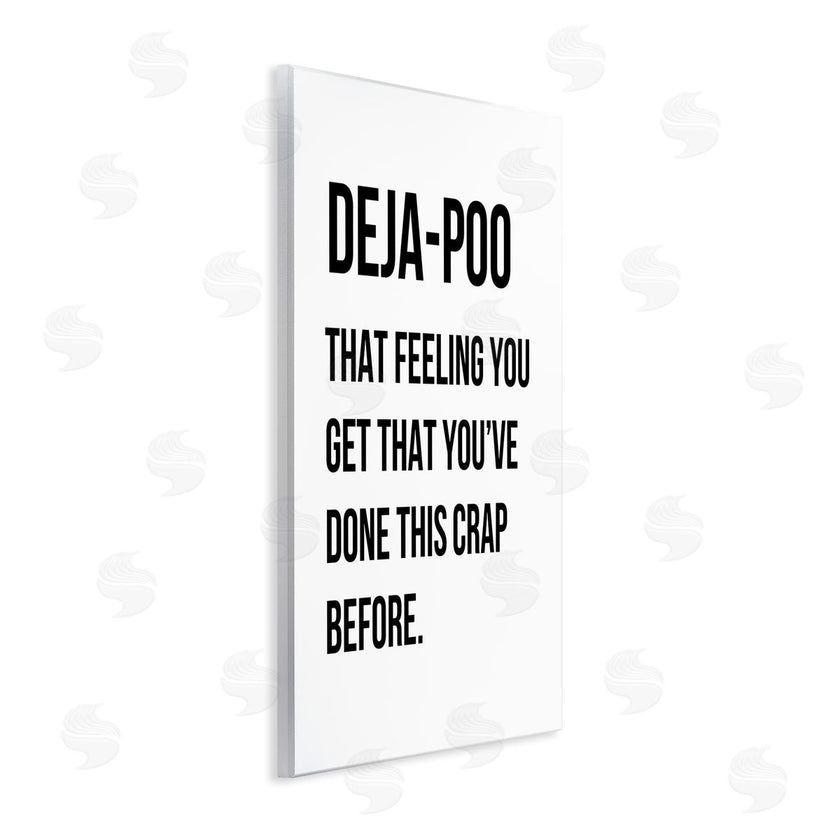 Leah Straatsma | Deja Poo Funny Bathroom