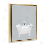 Leah Straatsma | Alpaca Blue Bath Cute