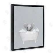 Leah Straatsma | Elephant Blue Bath Cute