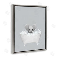 Leah Straatsma | Elephant Blue Bath Cute