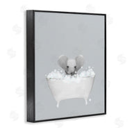 Leah Straatsma | Elephant Blue Bath Cute