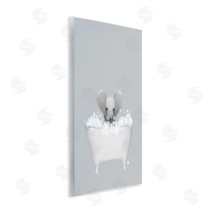 Leah Straatsma | Elephant Blue Bath Cute