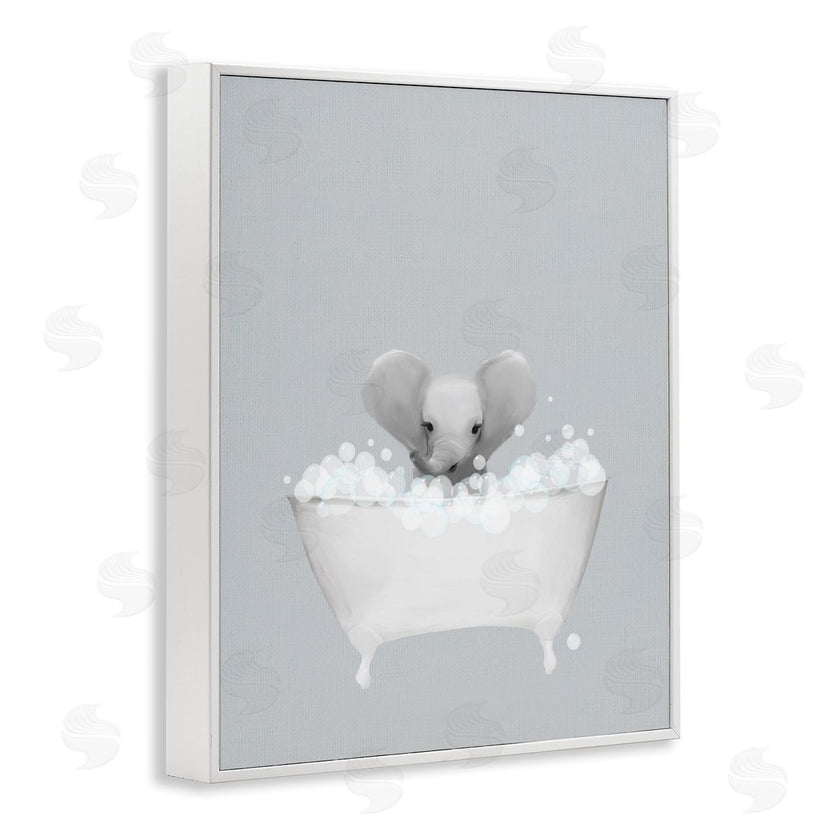 Leah Straatsma | Elephant Blue Bath Cute