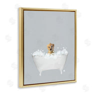 Leah Straatsma | Lion Blue Bath Cute