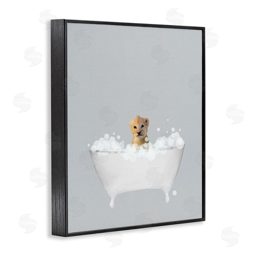 Leah Straatsma | Lion Blue Bath Cute
